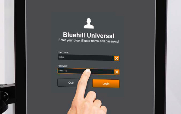 Bluehill Universal password