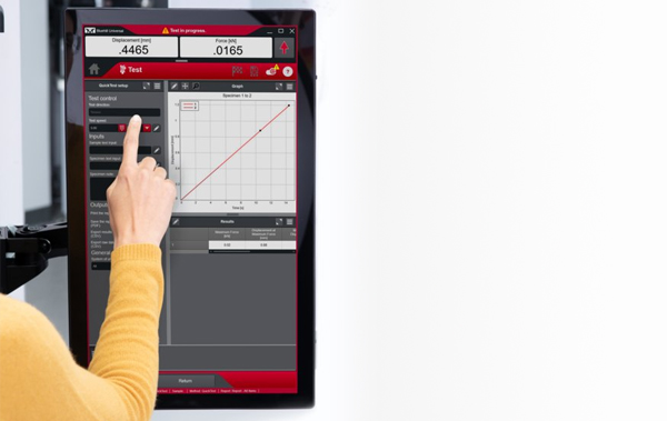 Bluehill Universal быстрый тест