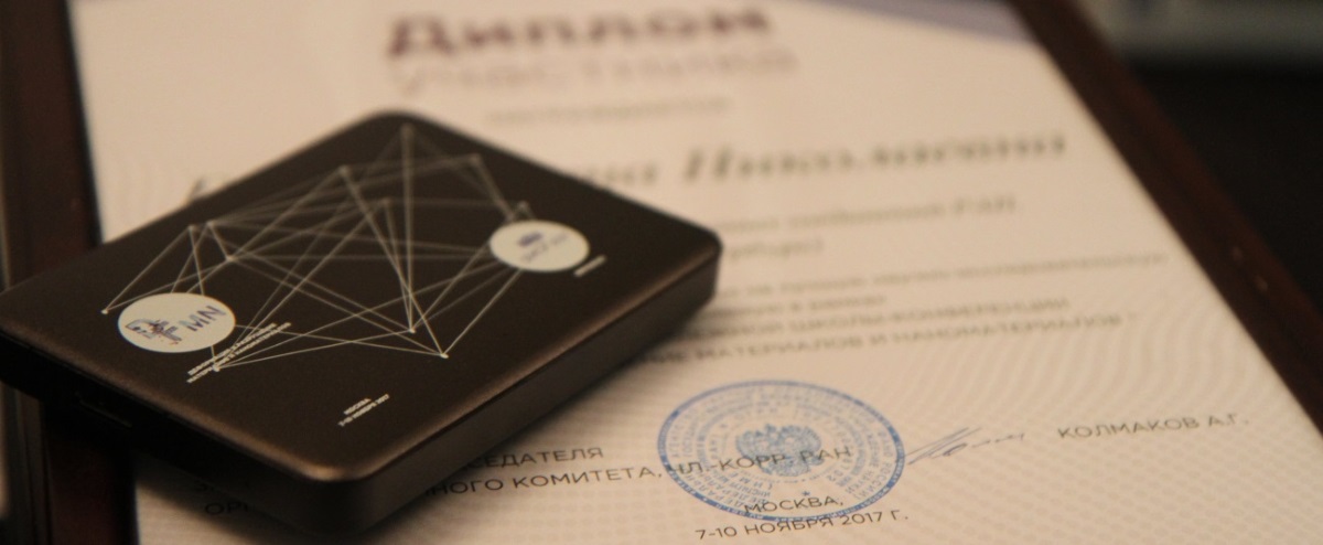 Диплом участника DFMN 2017